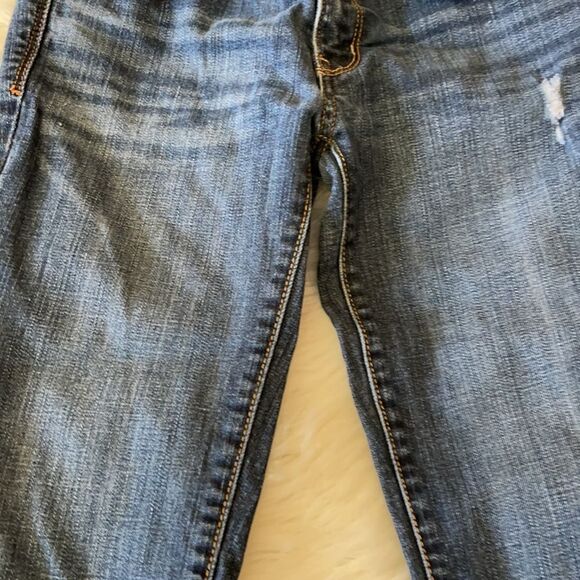 American Eagle AEO Stretch Artist Crop Jeans 6 - Picture 5 of 16